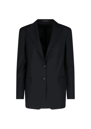 Tagliatore single-breasted blazer - Black