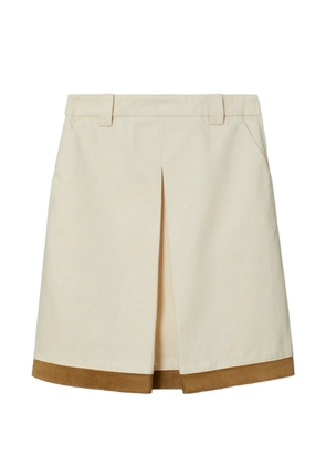 Tory Burch denim skirt - Neutrals