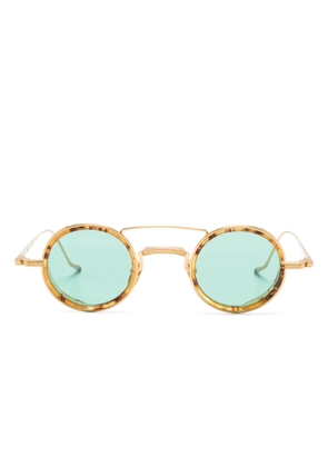 Jacques Marie Mage Ringo round-frame sunglasses - Gold