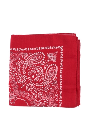 Destin Judy patterned scarf - Red