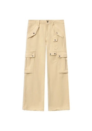 ISABEL MARANT Josefine flap-pockets trousers - Neutrals