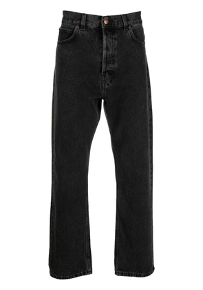 Haikure mid-rise straight-leg jeans - Black