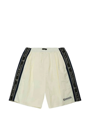 Willy Chavarria Casa logo-embroidered short - Neutrals