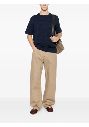 Woolrich crew-neck knitted T-shirt - Blue