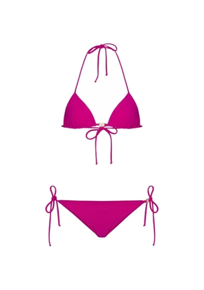 Valentino Garavani triangle-cup bikini - Pink