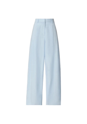 Fabiana Filippi belt-loop pleated trousers - Blue