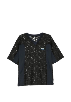 pushBUTTON Combi T-shirt - Black