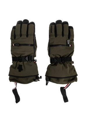 Moncler Grenoble padded gloves - Green