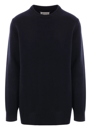 Maison Margiela four-stitch wool jumper - Blue