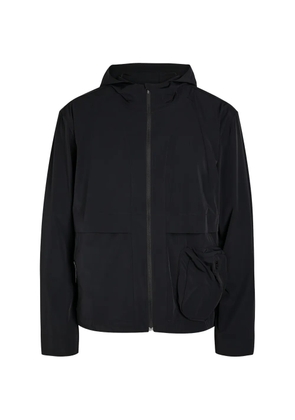 Literary Sport Ashbery hooded running jacket - Black