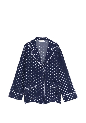 P.A.R.O.S.H. Sbillo polka-dot long-sleeve shirt - Blue