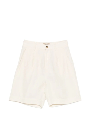 Woolrich pleated shorts - Neutrals