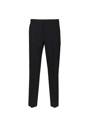 Emporio Armani emblem tailored trousers - Blue