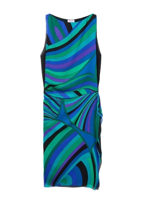 PUCCI Iride-print midi dress - Green