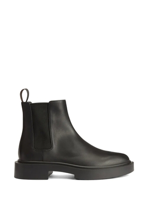 Giuseppe Zanotti Jeremiah elastic leather boots - Black