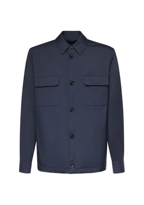 Loro Piana buttonned pocket jacket - Blue