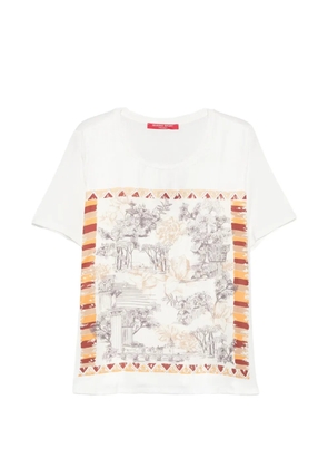 Marina Rinaldi patterned T-shirt - White