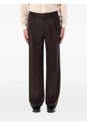 Lardini pleated tailored trousers - Brown