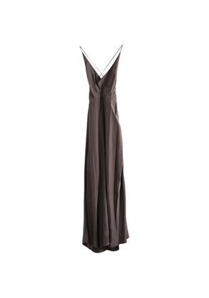 YANGKEHAN V-neck maxi dress - Purple