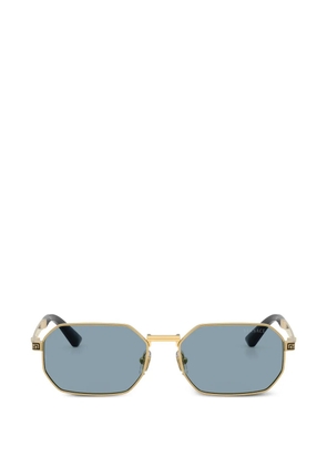 Versace Eyewear geometric-frame sunglasses - Gold