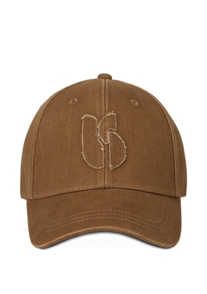 Ba&Sh Halyce embroidered baseball cap - Brown
