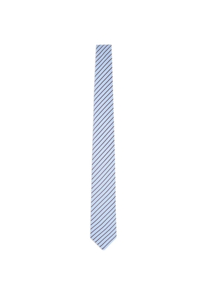 Giorgio Armani striped tie - Blue