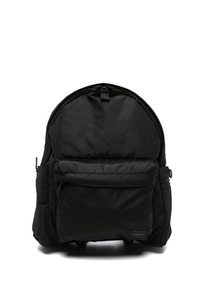 Porter-Yoshida & Co. logo-patch padded backpack - Black