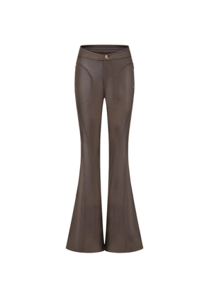 OUDE WAAG multiple-panel trousers - Brown