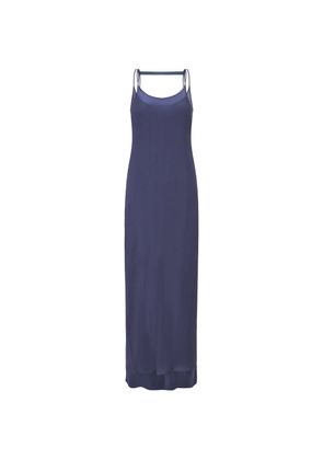 OUDE WAAG spaghetti-strap maxi dress - Blue