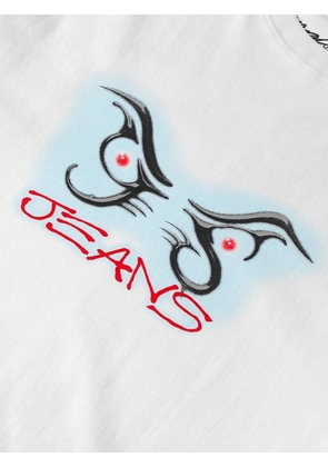 YARDSALE Grudge graphic-print T-shirt - White