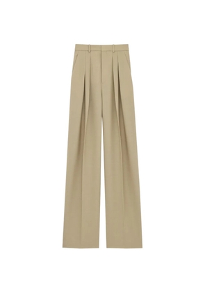 Saint Laurent pleated trousers - Neutrals