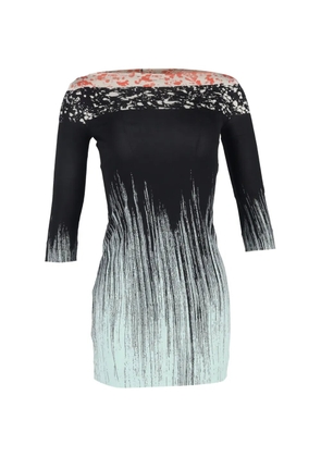 Diane Von Furstenberg Vintage rockscape printed dress - Black