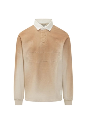 WOC Shefield colourblock polo shirt - Neutrals