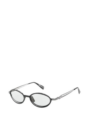 Kuboraum round-frame sunglasses - Grey