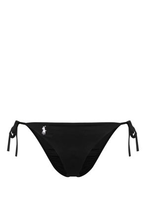 Polo Ralph Lauren Polo-Pony-motif bikini bottom - Black
