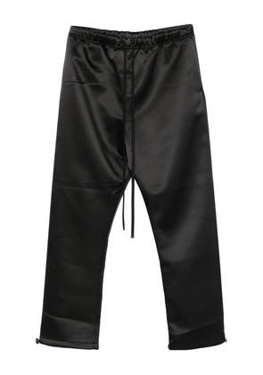 FEAR OF GOD ESSENTIALS drawstring satin trousers - Black