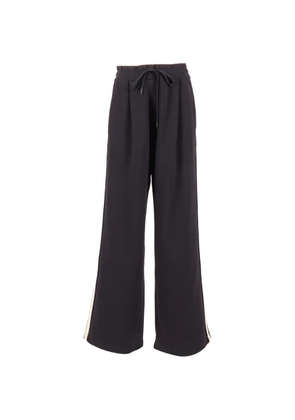 Weekend Max Mara Perdoni drawstring stripe trousers - Blue