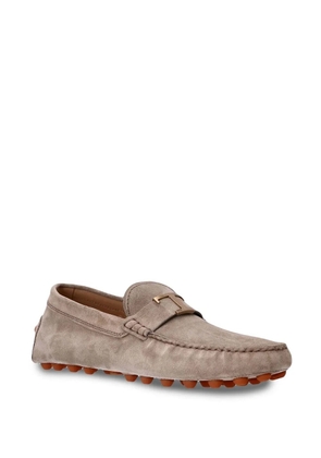 Tod's Gommino suede loafers - Neutrals