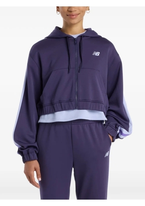 New Balance stripe zip jacket - Purple