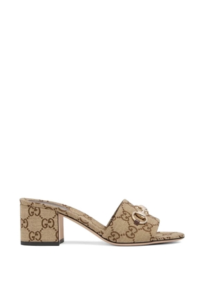 Gucci GG Horsebit sandals - Neutrals