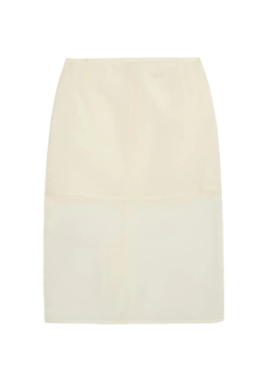 Apparis Tyra organza midi skirt - Neutrals