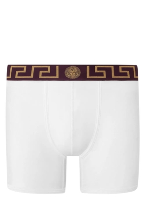 Versace Greca Border long boxers - White