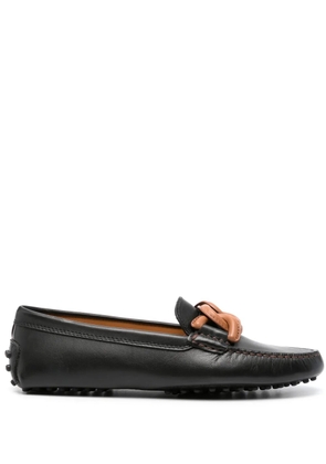 Tod's City Gommino leather loafers - Black