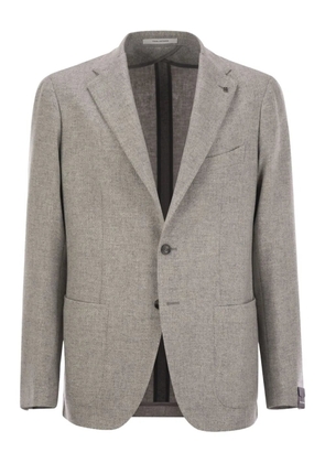 Tagliatore button-fastening jacket - Grey