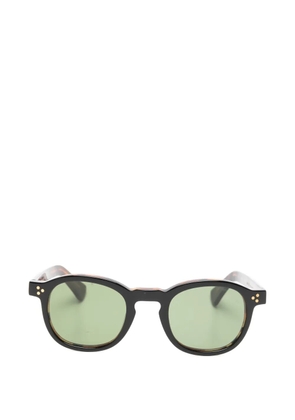 Lesca Iota round sunglasses - Black