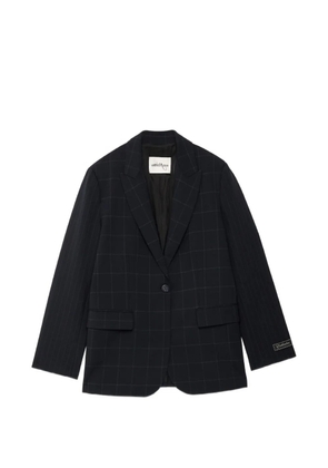 Ottod'Ame checked single-breasted blazer - Blue
