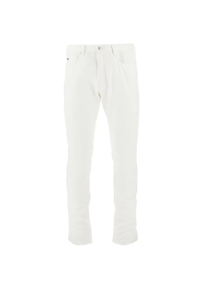 Emporio Armani logo pocket trousers - White