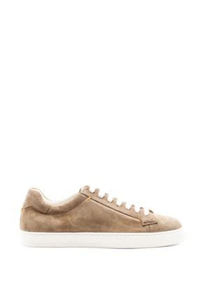 Doucal's suede sneakers - Neutrals