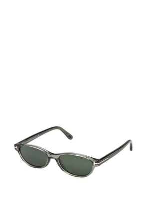 TOM FORD Eyewear oval-frame sunglasses - Green
