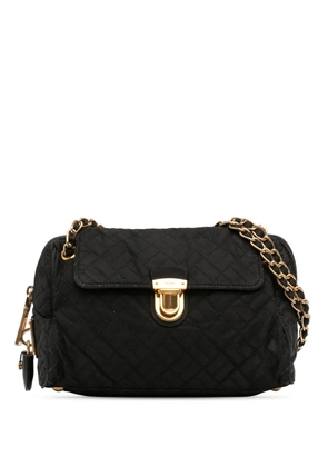 Prada Pre-Owned 2010-2025 Impuntu Tessuto Chain Flap shoulder bag - Black